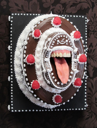 Illustration for article titled I Was Unprepared for How Terrifying These Cakes Are